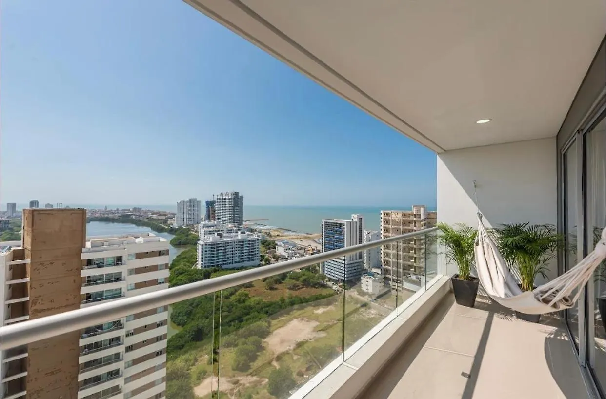 Espectacular Apartamento Cartagena Vista Al Mar Apartment