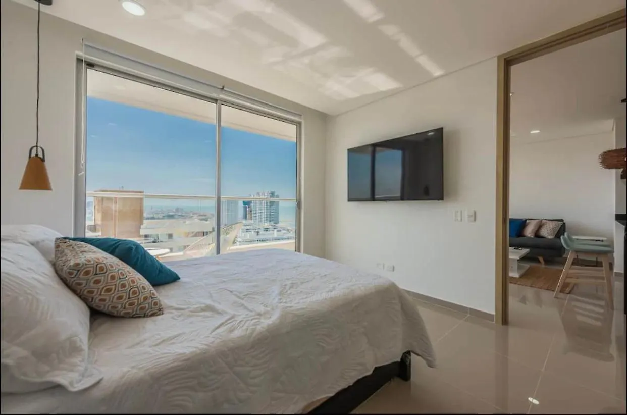 Espectacular Apartamento Cartagena Vista Al Mar Apartment 0*,