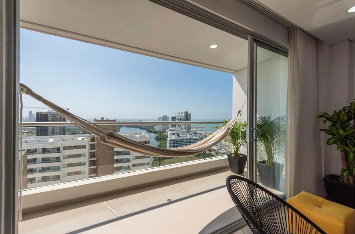 Espectacular Apartamento Cartagena Vista Al Mar Apartment 0*,  Colombia