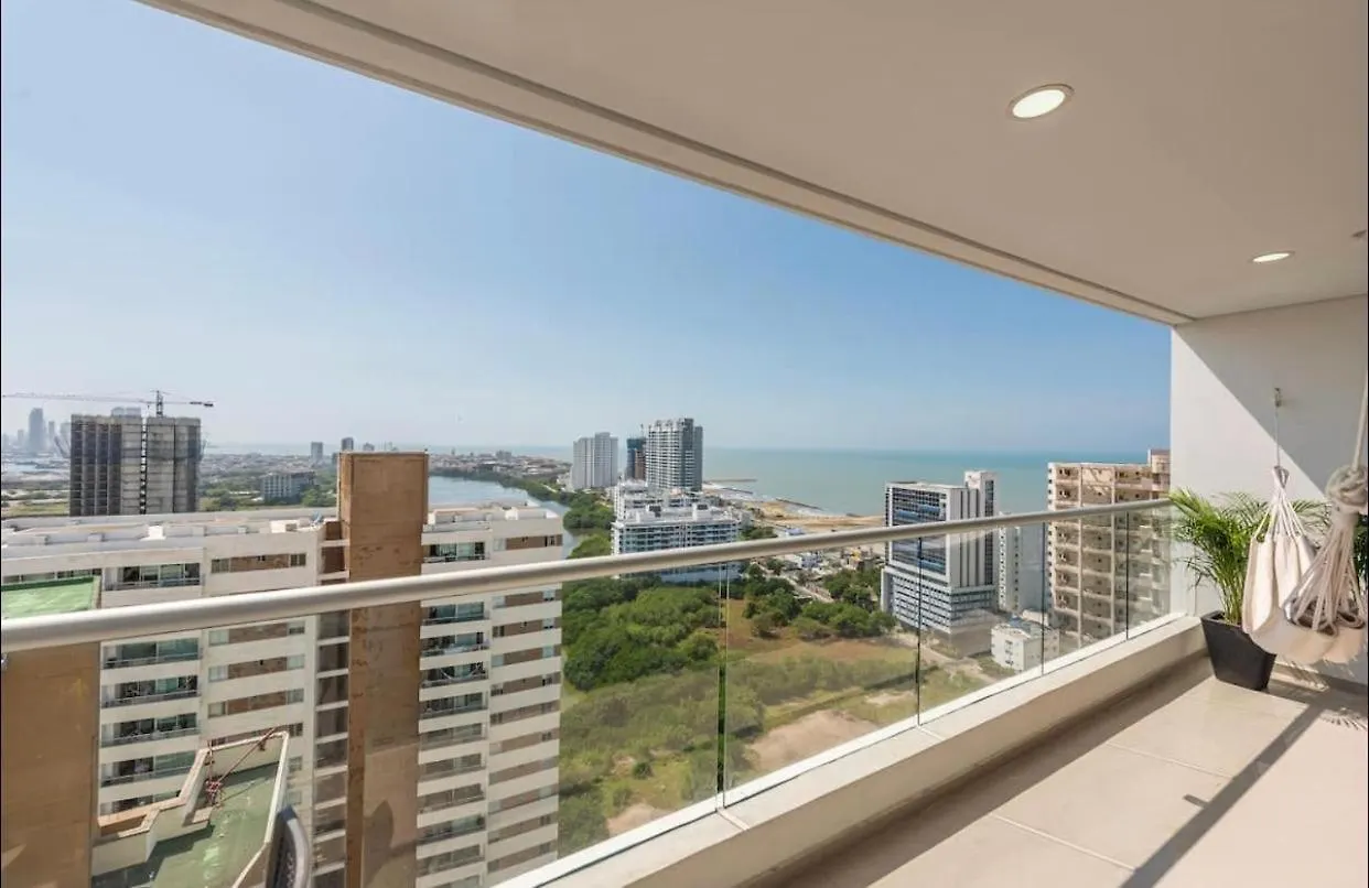 Espectacular Apartamento Cartagena Vista Al Mar Apartment Colombia