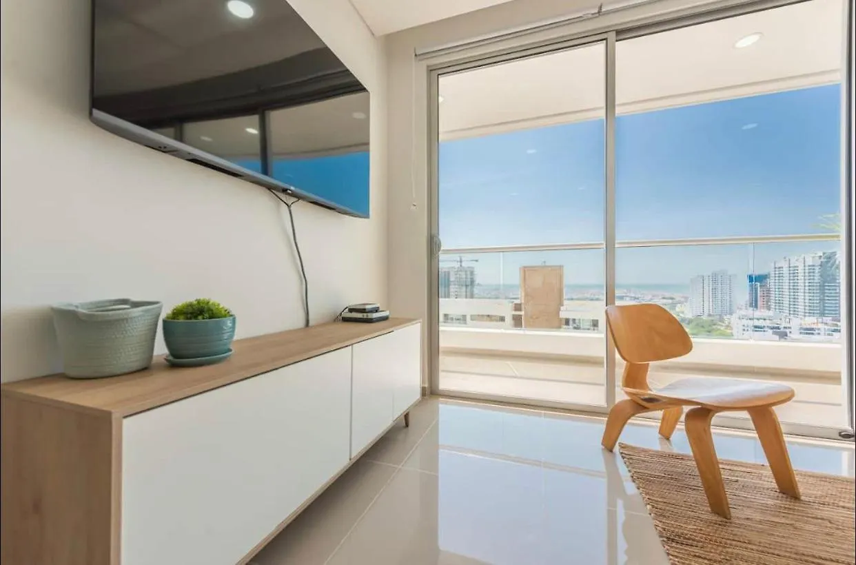 Espectacular Apartamento Cartagena Vista Al Mar Apartment Colombia