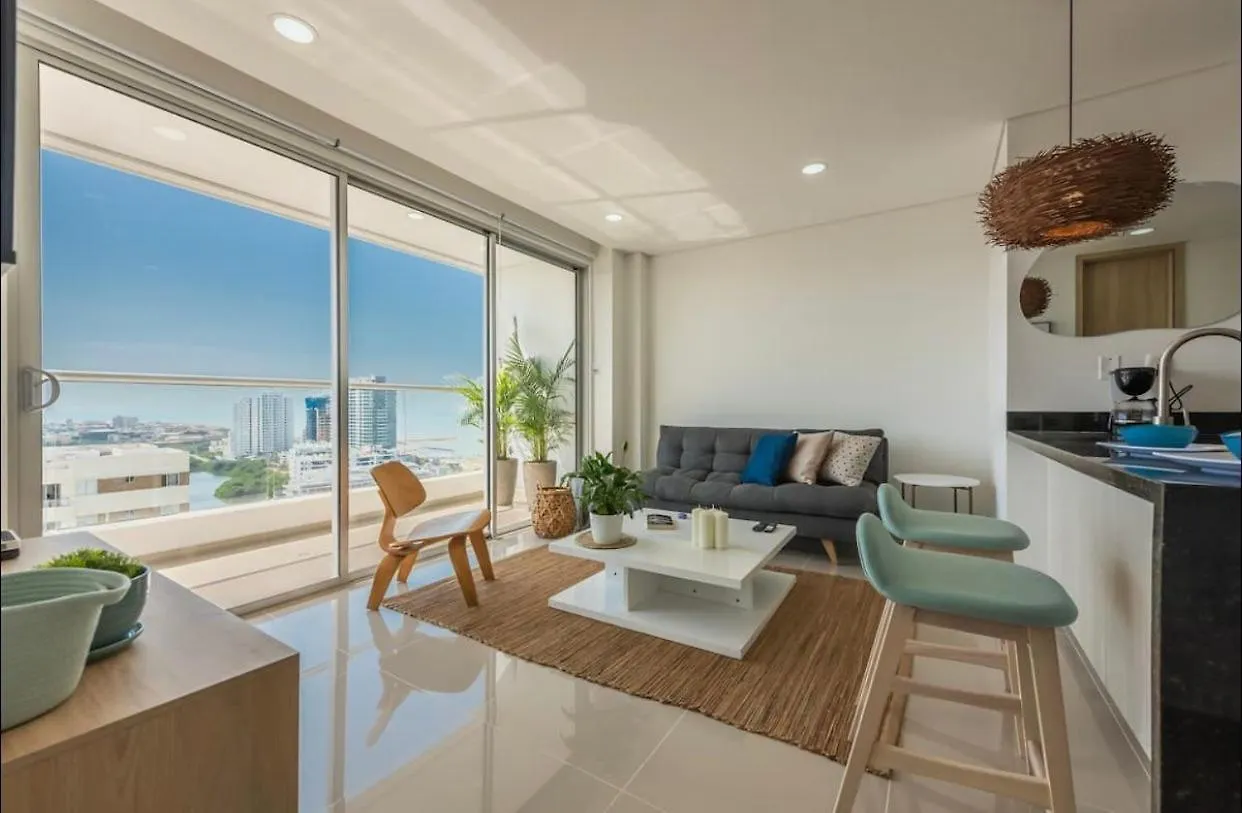 Espectacular Apartamento Cartagena Vista Al Mar Apartment 0*,  Colombia