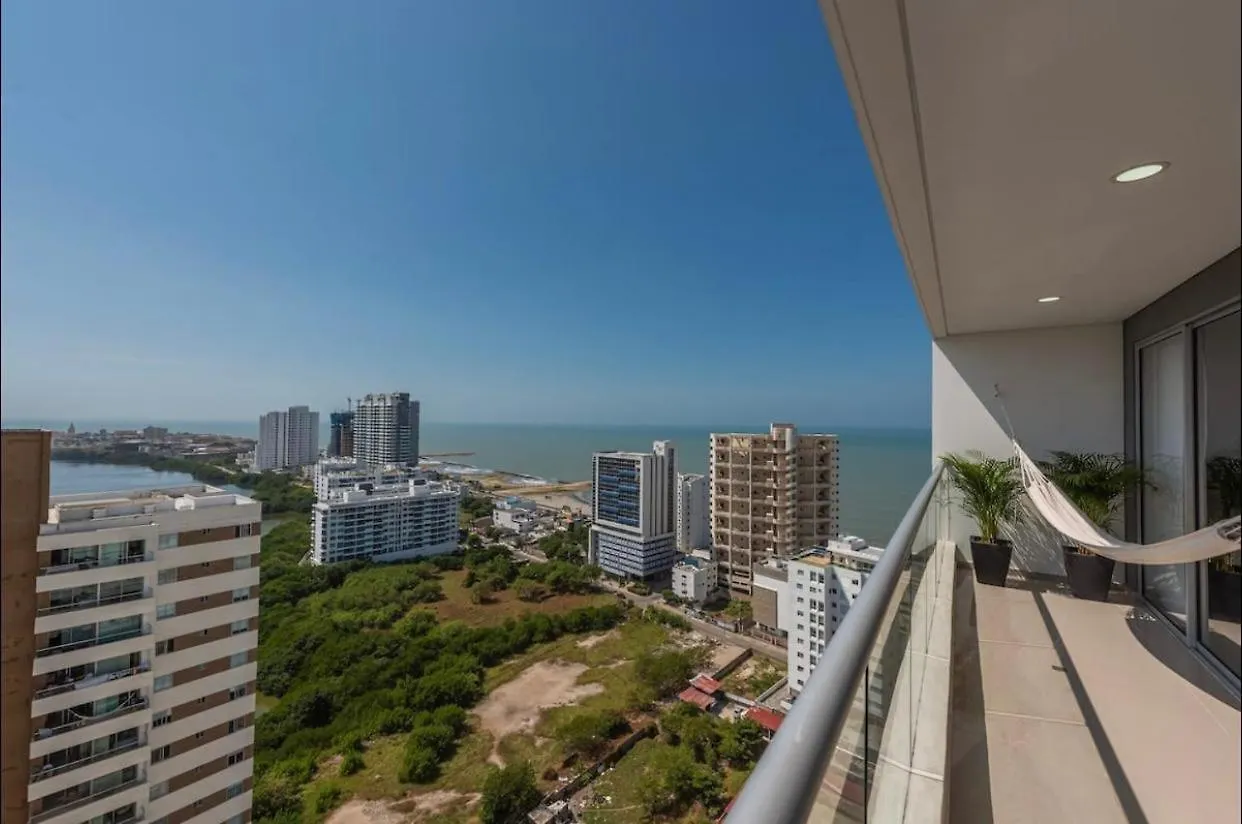 Espectacular Apartamento Cartagena Vista Al Mar Apartment