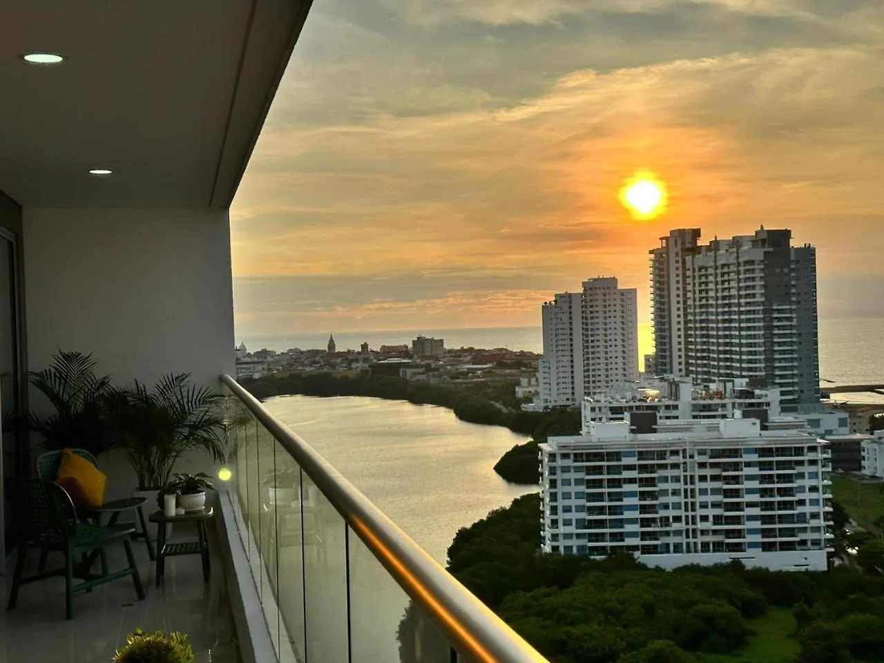 Espectacular Apartamento Cartagena Vista Al Mar Apartment Colombia