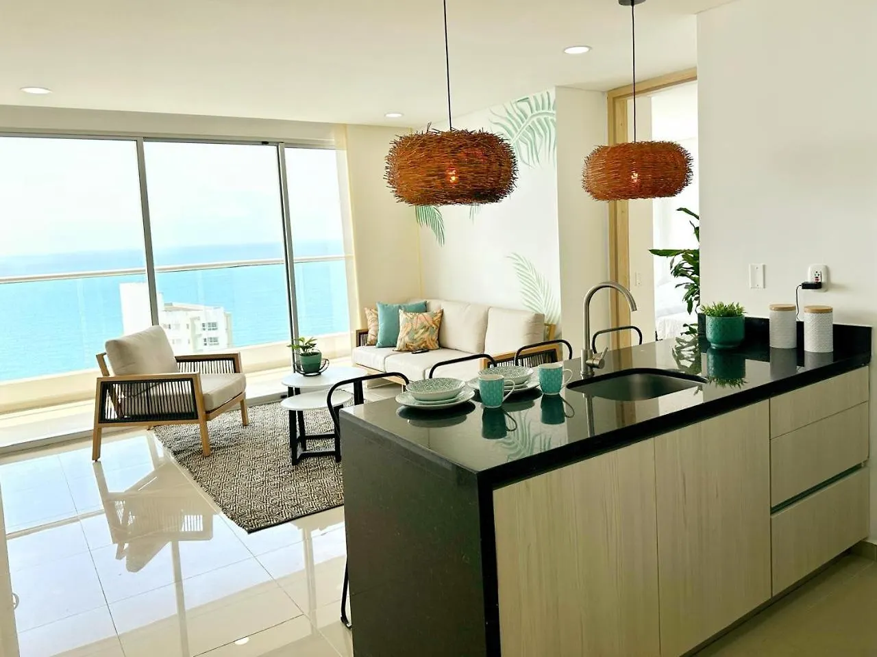 Espectacular Apartamento Cartagena Vista Al Mar Apartment 0*,