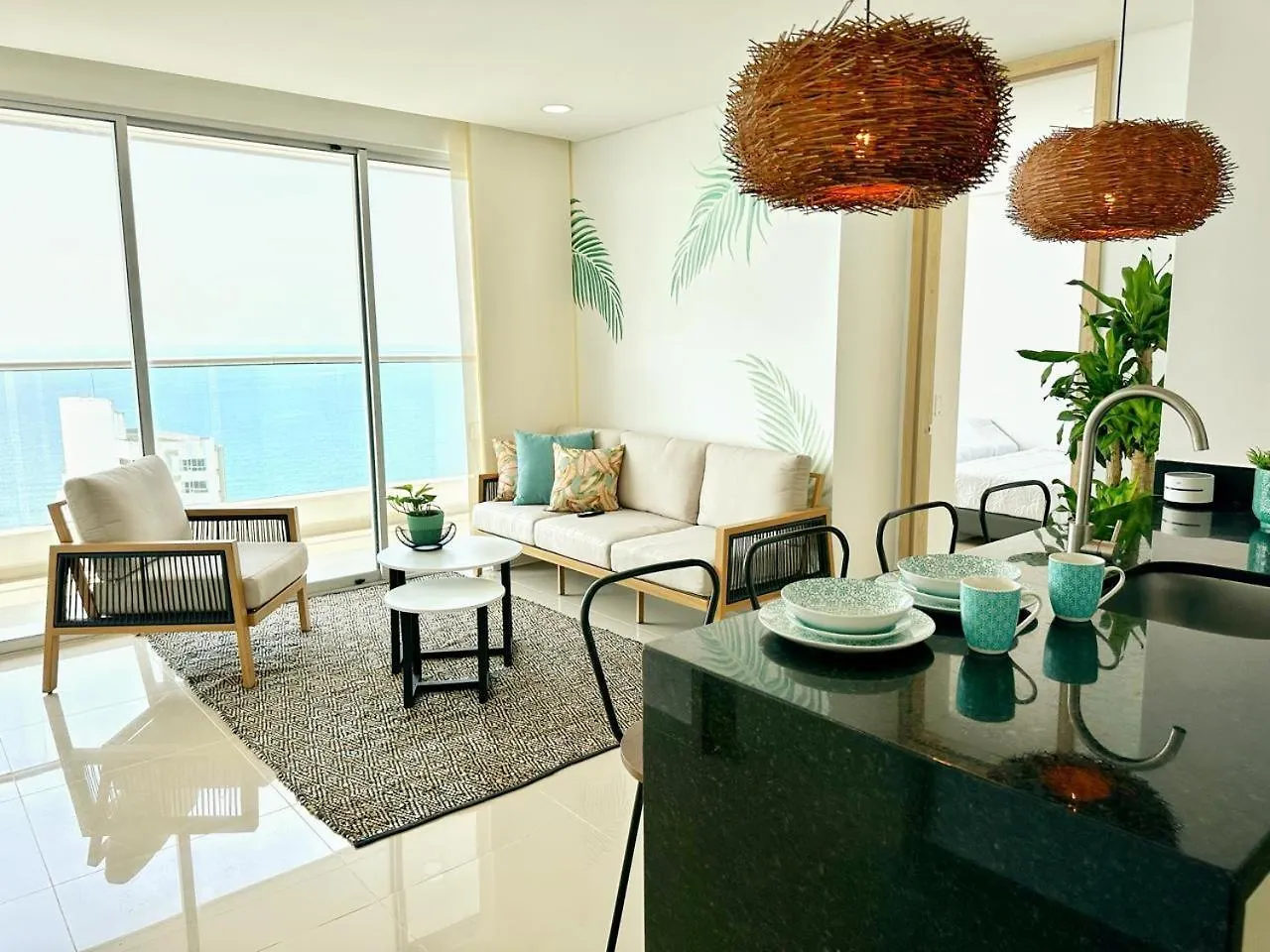 Espectacular Apartamento Cartagena Vista Al Mar Apartment 0*,
